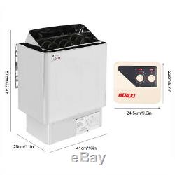 220-380V Stainless Steel Bathroom Heating External Control Sauna Stove Heater