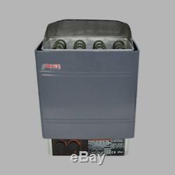 220V 9KW External Digital Controller Sauna Heater Stove Wet&Dry Galvanizing New
