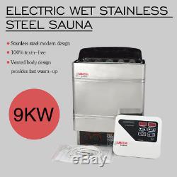 220V 9KW Sauna Heater Stove with Digital Controller Sauna Saunaofen Wet and Dry