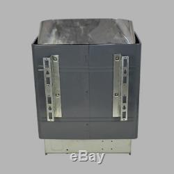 220V 9KW Wet&Dry Galvanizing Sauna Heater Stove External Digital Controller New