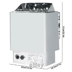 230-240V 4.5KW Dry Sauna Stove Heater Tool Temperature Controller Spa Bathroom