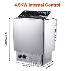 3-6KW Sauna Heater, Sauna Stove Kit, Stainless Steel, Digital Controller Fast Ship