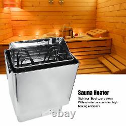 3KW 220V Stainless Steel Dry Sauna Heater Stove Spa With External Controller