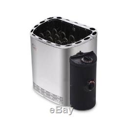 3KW 230V Stainless Steel Sauna Heater Stove & External Controller Dry Steamer