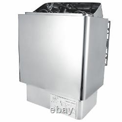 3KW Sauna Stove Heater With External Control Panel Steaming Room Bath Practical