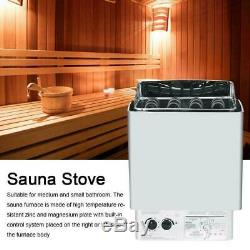 4.5/6/9KW 220-380V Dry Sauna Stove Heater Tool Temperature Controller Spa Home