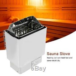 4.5KW Electric Sauna Heater Stove Wet Dry Stainless Steel Internal Control Spas