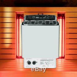 4.5KW Home Wet&Dry Sauna Heater Stove Internal Control Commercial Relax Muscle