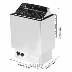 4.5KWith9.5KW Stainless Steel Sauna Stove Heater Steaming Bathroom SPA 220-380V