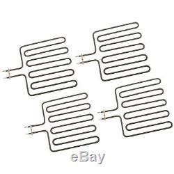 4pcs Heating Element for SCA Sauna Heater Stove Spa Heater 2670W W Hot Tubes