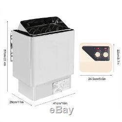 6/9KW Wet&Dry Sauna Heater Stove External Control Home Commercial SPA Heater