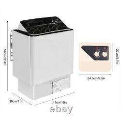 6KW 220-380V Stainless Steel Home Heating External Control Sauna Stove Heater