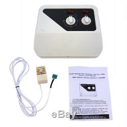6KW 220V Auto Sauna Heater Stove Kit + External Controller for Home Spa Use