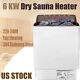 6kw 220v Electric Sauna Heater Stove Dry Steam Sauna Bath For Spa Max. 315 Cu. Ft