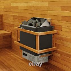 6KW 220V Electric Sauna Heater with 3H Timer and Built-In Controls