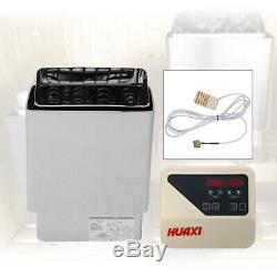 6KW 220V Pro 3 Person Wet&Dry Sauna Heater Stove SPA External Digital