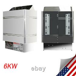 6KW 240V Sauna Heater Stove Dry Sauna Stove Internal Controller Commercial/Home