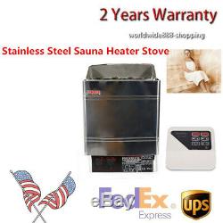 6KW Dry Residential Heater Stove with Outer Controller for Traditional Saunas