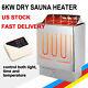 6kw Dry Sauna Stove Kit Sauna Heater Stove Withexternal Control For Max. 315 Cu. Ft