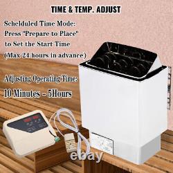 6KW Dry Spa Sauna Room Mini Heater Stove Stainless Steel w External Controller