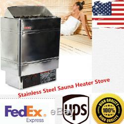 6KW Electric Dry Stainless Steel Sauna Heater Stove with External Control 220V