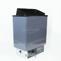 6KW Electric Sauna Heater Stove Wet Dry Aluminum Paint External Control Spa
