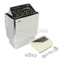 6KW Sauna Heater Stove 220V-380V Wet & Dry Stainless Steel with External Control