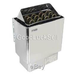 6KW Sauna Heater Stove 220V-380V Wet & Dry Stainless Steel with External Control
