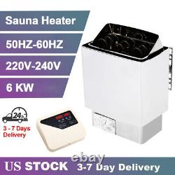 6KW Sauna Heater Stove Dry Sauna Stove Free Shipping for Spa Sauna 50-190
