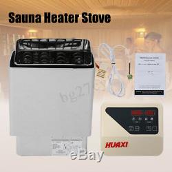 6KW Sauna Heater Stove Kit Internal Control Stainless Steel For Bath Shower