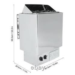6KW Stainless Steel Internal Control Sauna Stove Heater For Steaming Room B