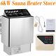 6kw Stainless Steel Sauna Heater Electric Sauna Stove Built-in Controls 220v
