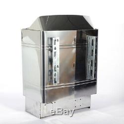 6KW Stainless Steel Sauna Heater Stove for Home Bath Shower Spa External Control