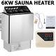6kw Super Sauna Heater Stove Stainless Steel Dry Sauna Stove With External Control