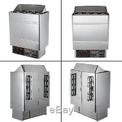 6KW Wet&Dry Sauna Heater Stove Internal Control Comfortable Home Cozy