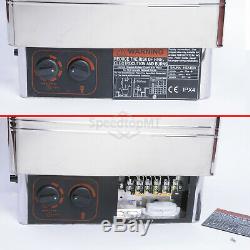 8KW Electric Sauna Heater Stove Wet Dry Stainless Steel Internal Control Spa