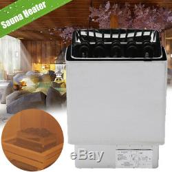 8KW Wet & Dry Sauna Heater Stove Stainless Steel For SPA + External