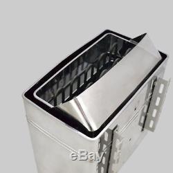 9KW 220V Stainless Steel Sauna Heater Stove External Digital Controller Wet &Dry