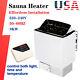 9kw Electric Sauna Heater Stove Temperature Adjustable For Bedroom Office Hotel