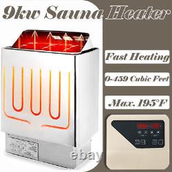 9KW Pro Sauna Heater Stove Dry Sauna Oven Use Heating Sauna Room Equipment 220v