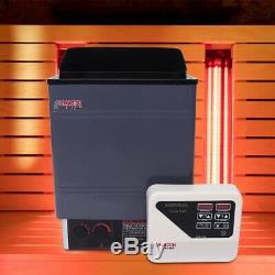 9KW Sauna House Heater Stove Electric with Controller 220/240V for Home SPA Bath