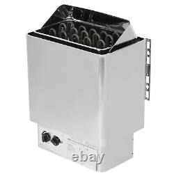 9KW Stainless Steel Sauna Stove Heater Steaming Room Bathroom SPA Equipment