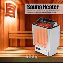 9KW Stainless Steel Sauna Stove Heater Steaming Room Bathroom SPA Equipment