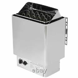 9KW Stainless Steel Sauna Stove Heater Steaming Room Bathroom SPA Practical