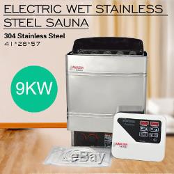 9kw Wet&dry Sauna Heater Stove Digital Controller 220v Good Item