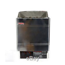 AMC60 External Control Stainless Steel 220V 6KW Electric Sauna Heater Stove USA