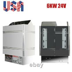 CE 6KW 240V Sauna Heater Stove Dry Steam Bath Sauna Machine Internal Control US