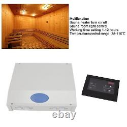 CHICIRIS Sauna Stove External Controller, 3-9KW Sauna Stove Temperature Contr