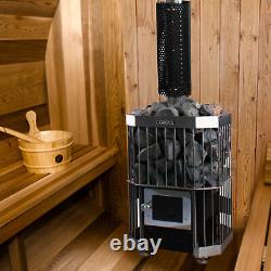 COASTS Wood-Burning Sauna Stove and Chimney Set 19 x 19 x 26 in