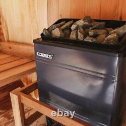 Coasts Sauna Heater 4.5KW 240V with CON 3 Outer Digital Controller for Spa Sauna